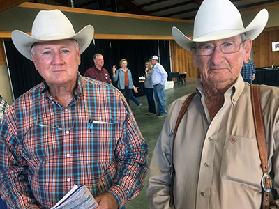 Among the volume buyers at the Town Creek Farm Bull Sale was Triple S Ranch of Florida